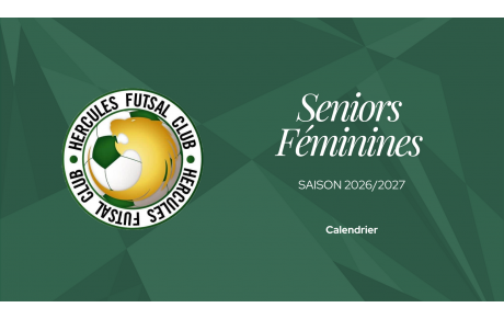 Le calendrier national dévoilé